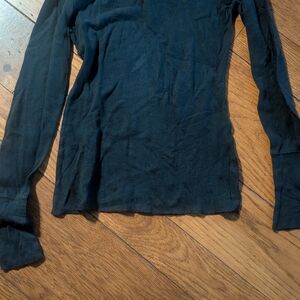 So Wear It Declare It Black Long Sleeve Blouse